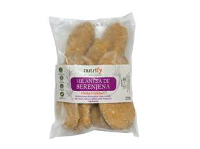 Milanesas de berenjena x 500gr - Nutrify