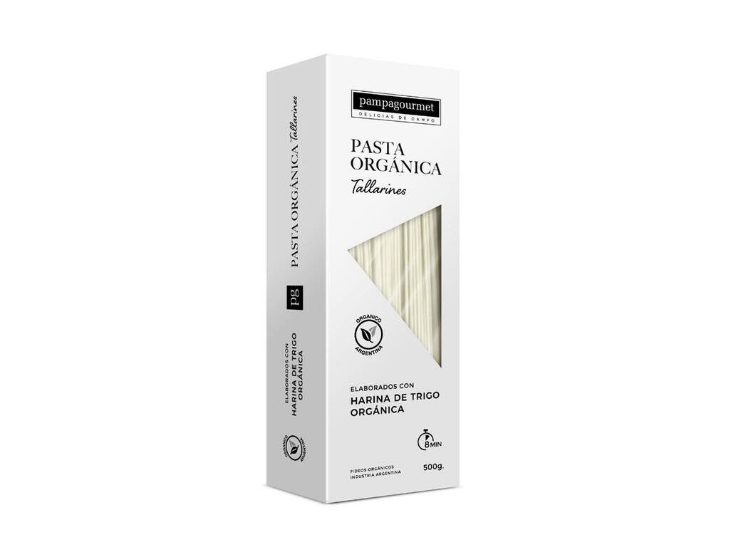 Pasta Organica Tallarines x 500g - Pampa Gourmet