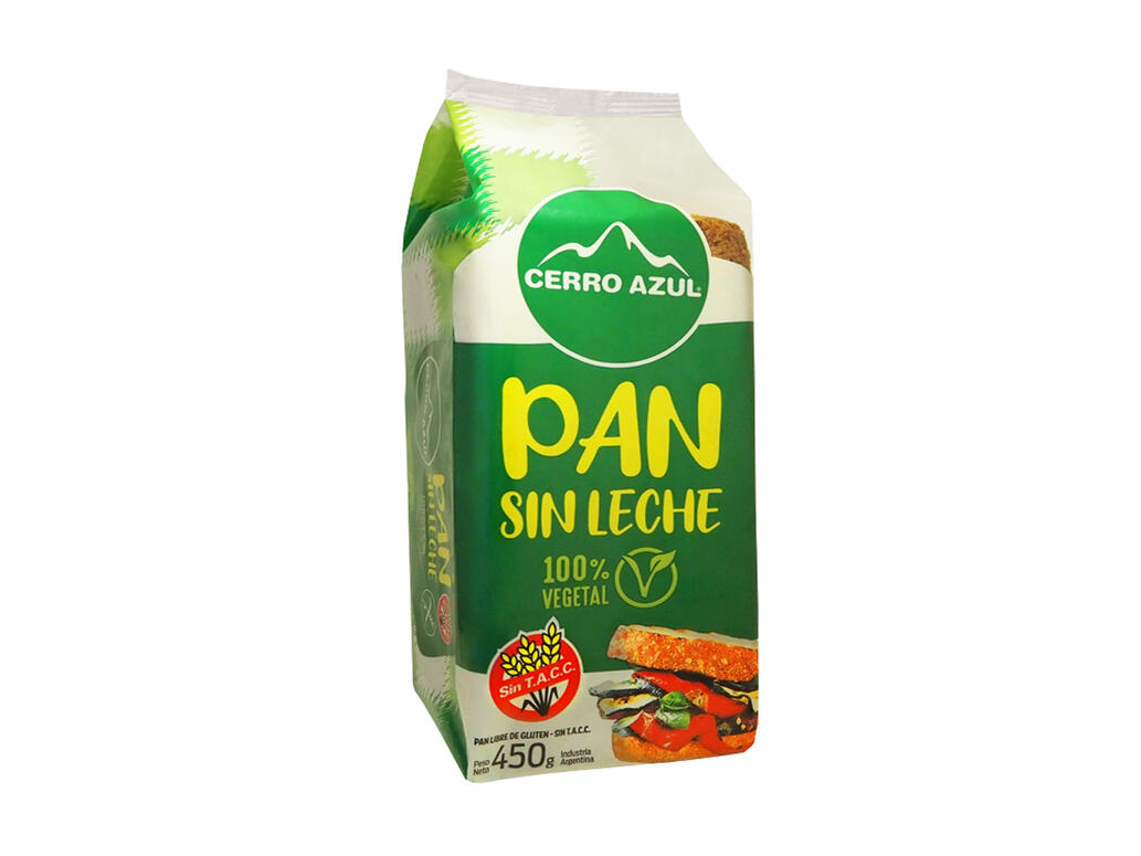 Pan de Molde Vegetal x 480g - Cerro Azul