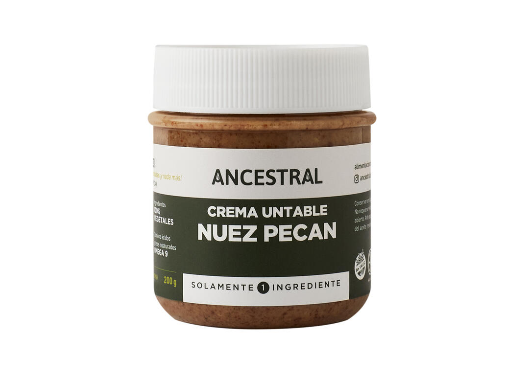Crema Untable Ancestral Nuez Pecan x 200g - Ancestral