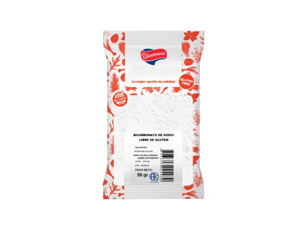 Bicarbonato de Sodio x 50g - Dicomere