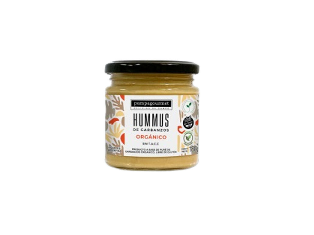 Hummus de Garbanzo Organico x 180g - Pampa Gourmet