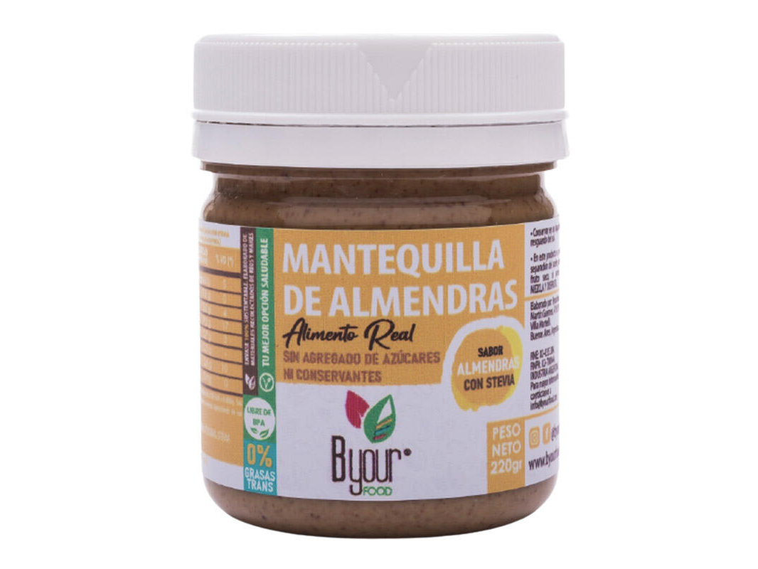 Mantequilla de Almendras x 220g - B Your Food