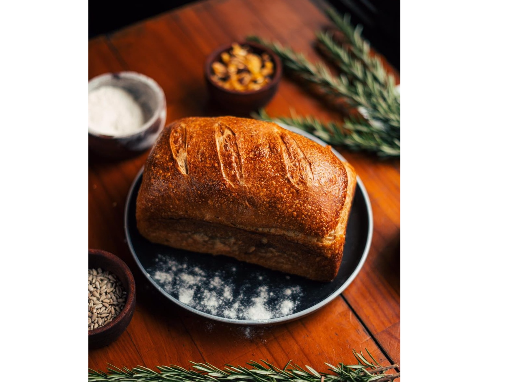 Pan de molde de masa madre 700gr