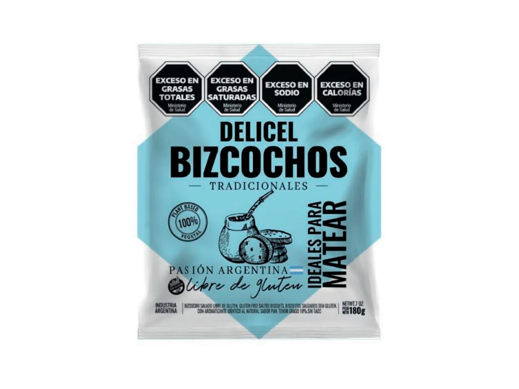 Bizcochos Salados Crocantes x 180g - Delicel