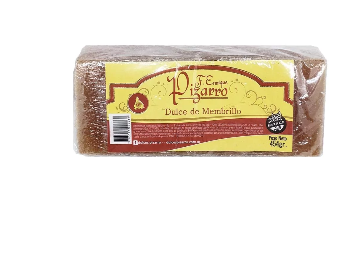 Membrillo Pizarro x 500gr