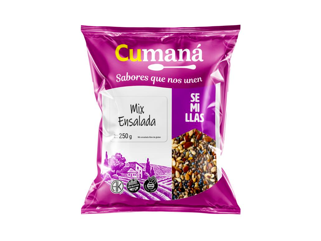 Mix de Semillas de Ensalada sin tacc x 250g - Cumana