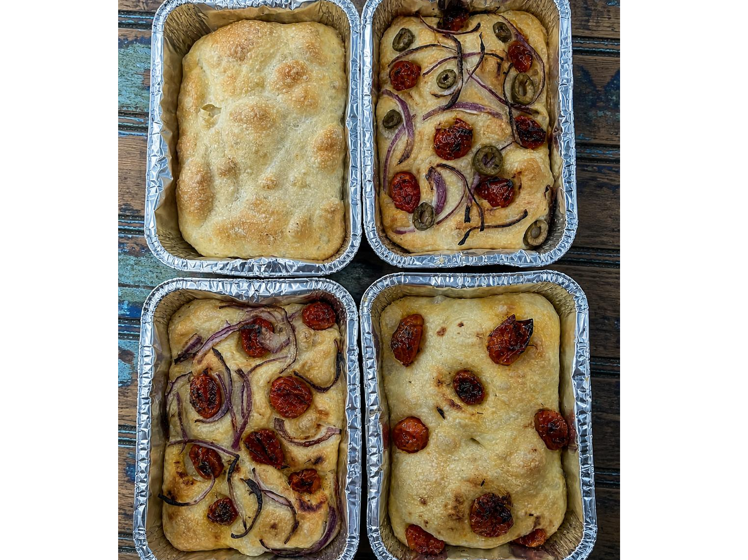 Focaccia Individual 10x15