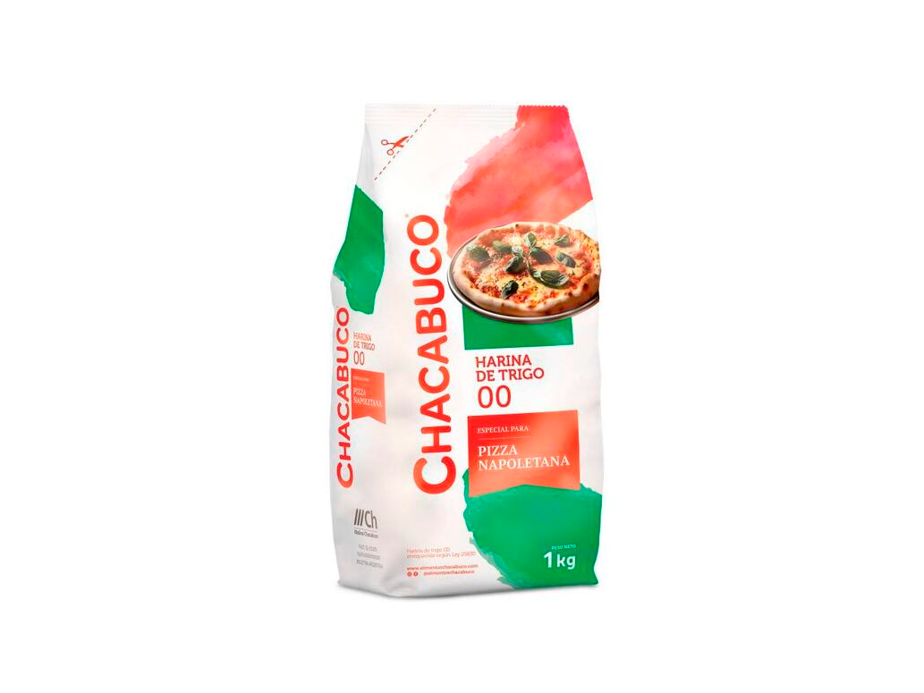 Harina de Trigo para Pizza Napoletana x 1kg - Chacabuco