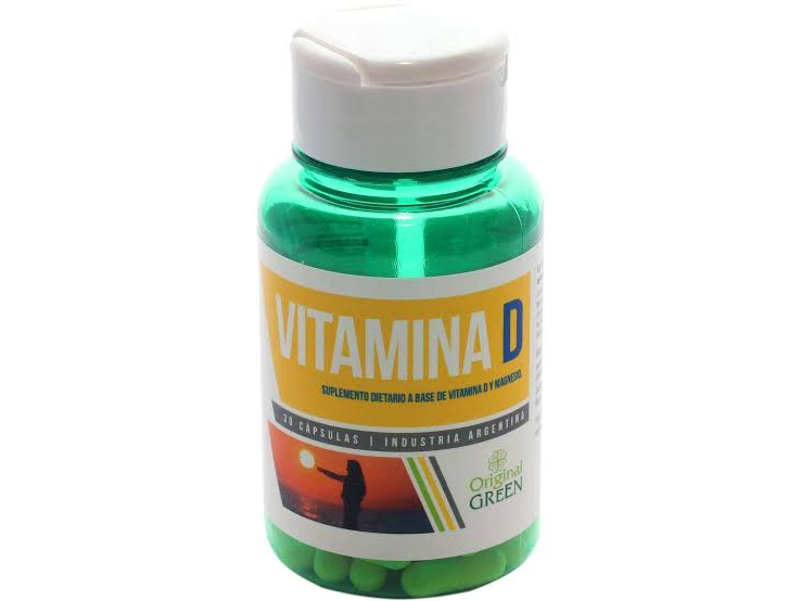 Vitamina D x 30 comprimidos Original Green