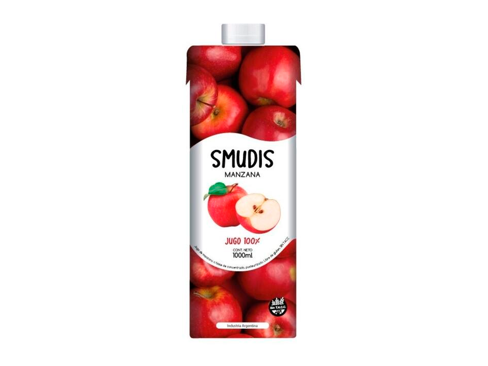 Jugos 100% naturales x lt - Smudis