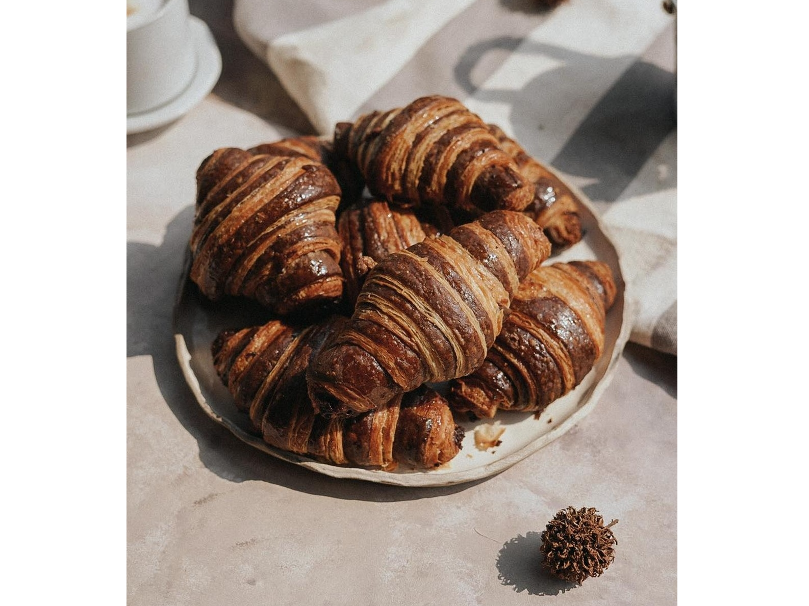 Mini Croissants Clasicos / Nutella de masa madre