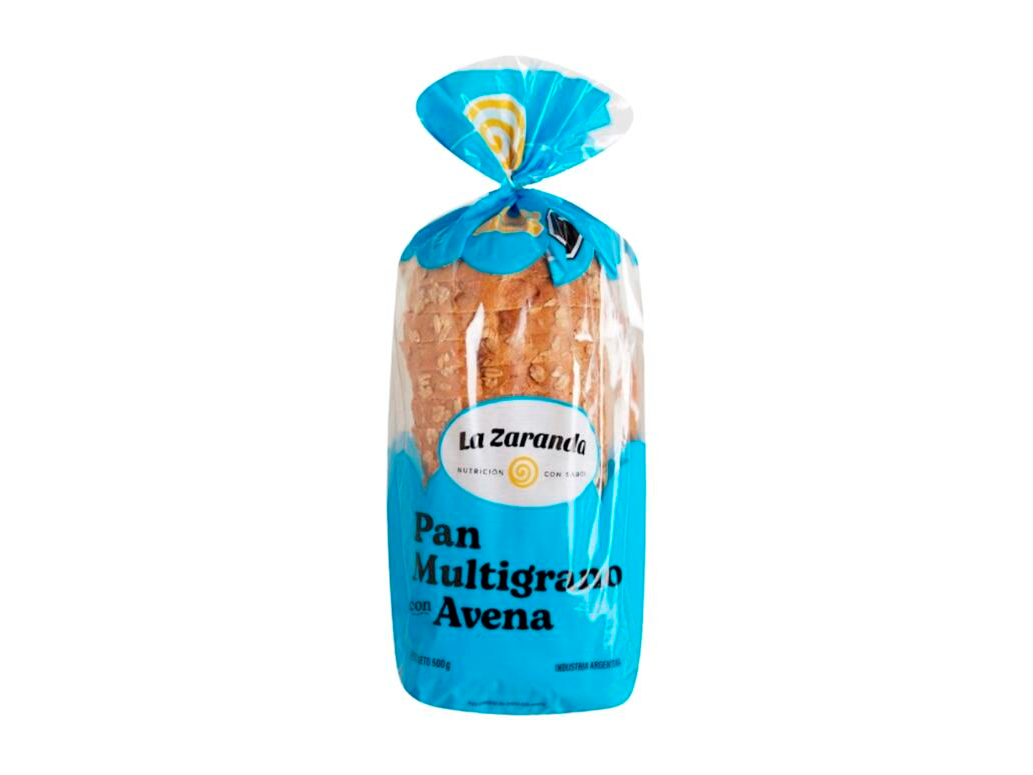 Pan Multigrano con Avena x 500g - La Zaranda
