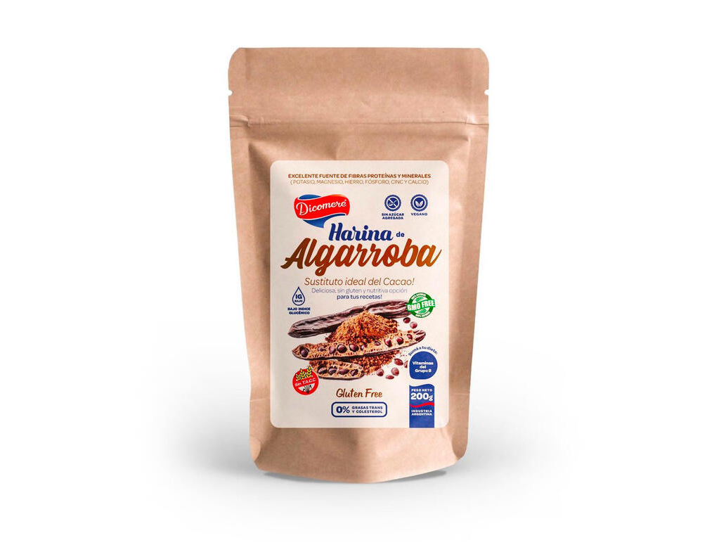 Harina de Algarroba x 200g - Dicomere