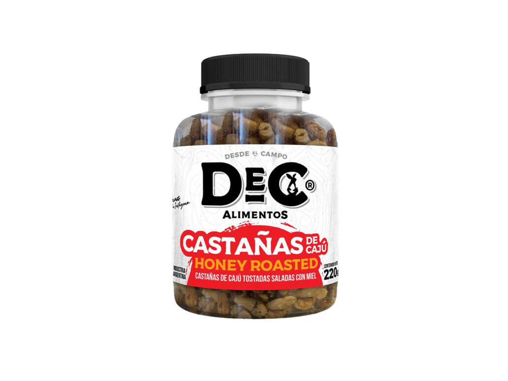 Castaña de Caju Honey Roasted x 220g - DEC