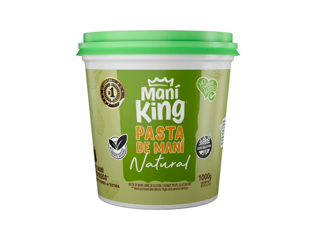 Pasta de Mani Natural x 1k - Mani King