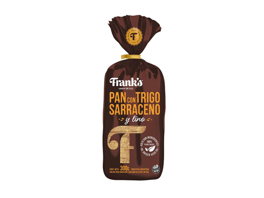 Pan con Trigo Sarraceno x 300g - Franks
