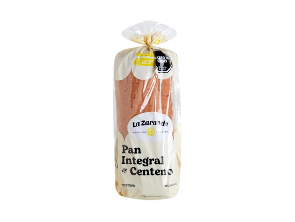 Pan Integral de Centeno x 500g - La Zaranda