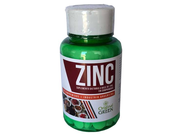 Zinc x 30 comprimidos - Original green