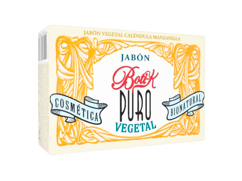Jabón vegetal de calendula y manzanilla x 95gr - BotiK Puro