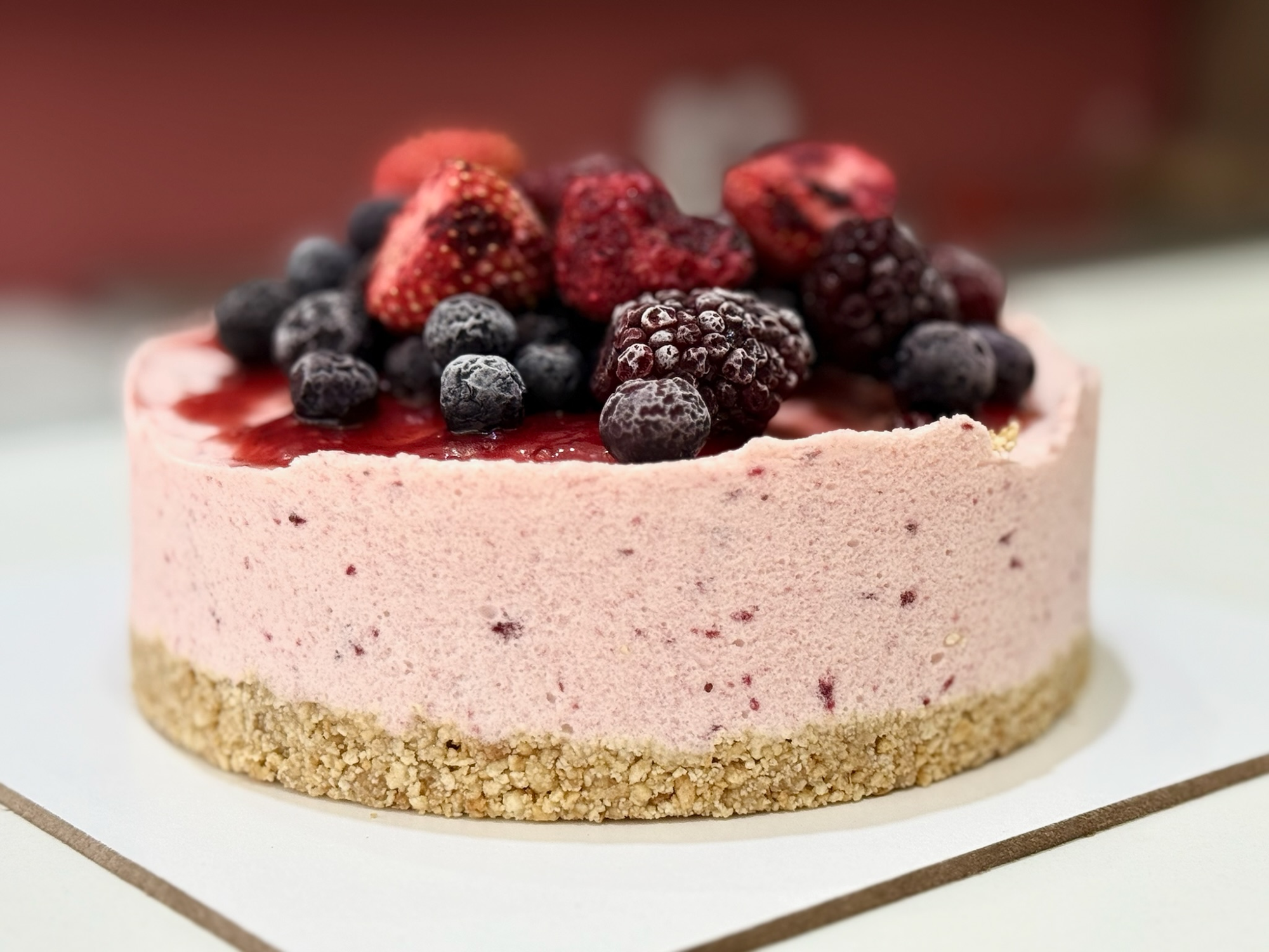 CHEESCAKE DE FRUTOS ROJOS