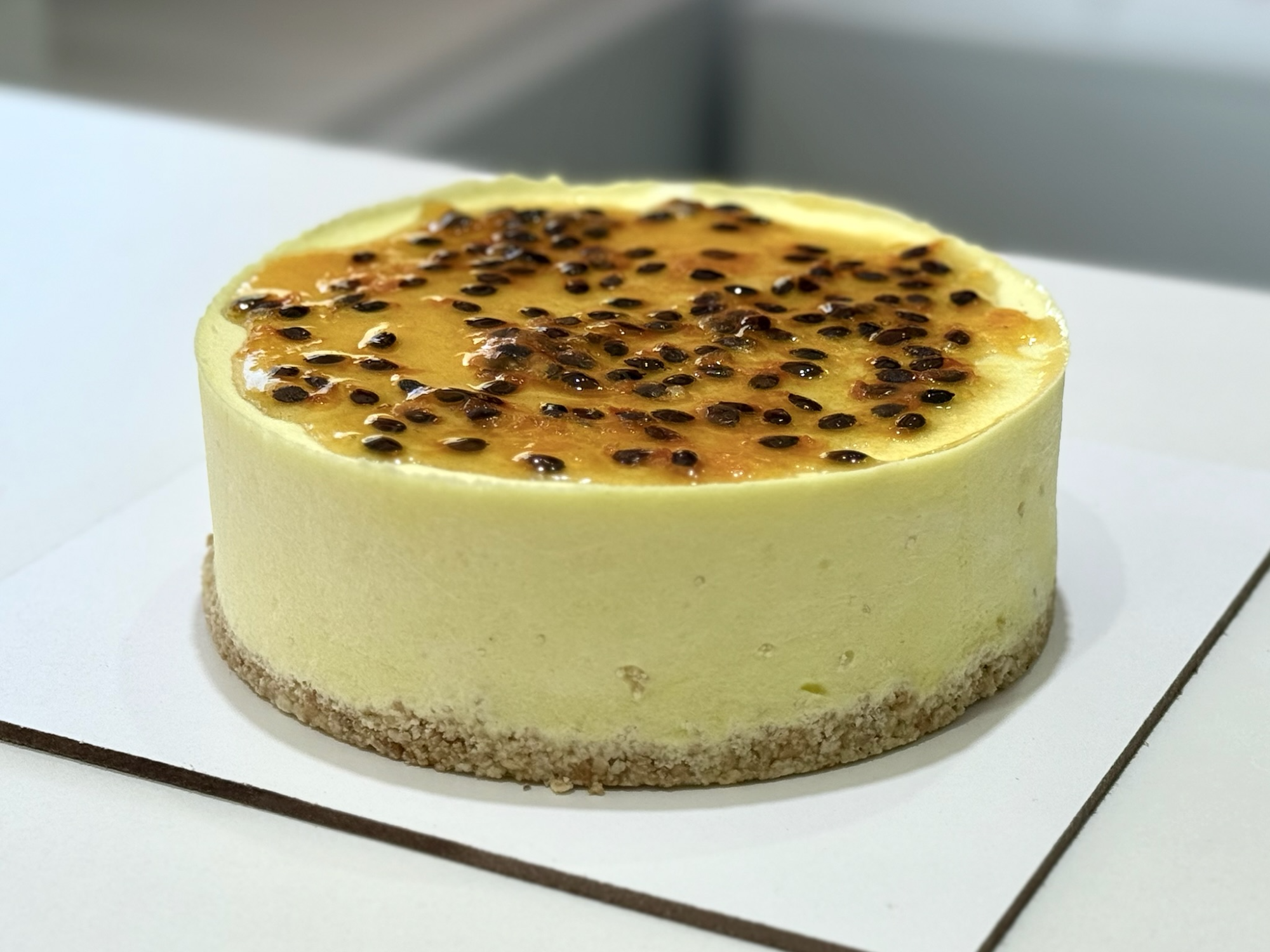 CHEESCAKE LIMON Y MARACUYA
