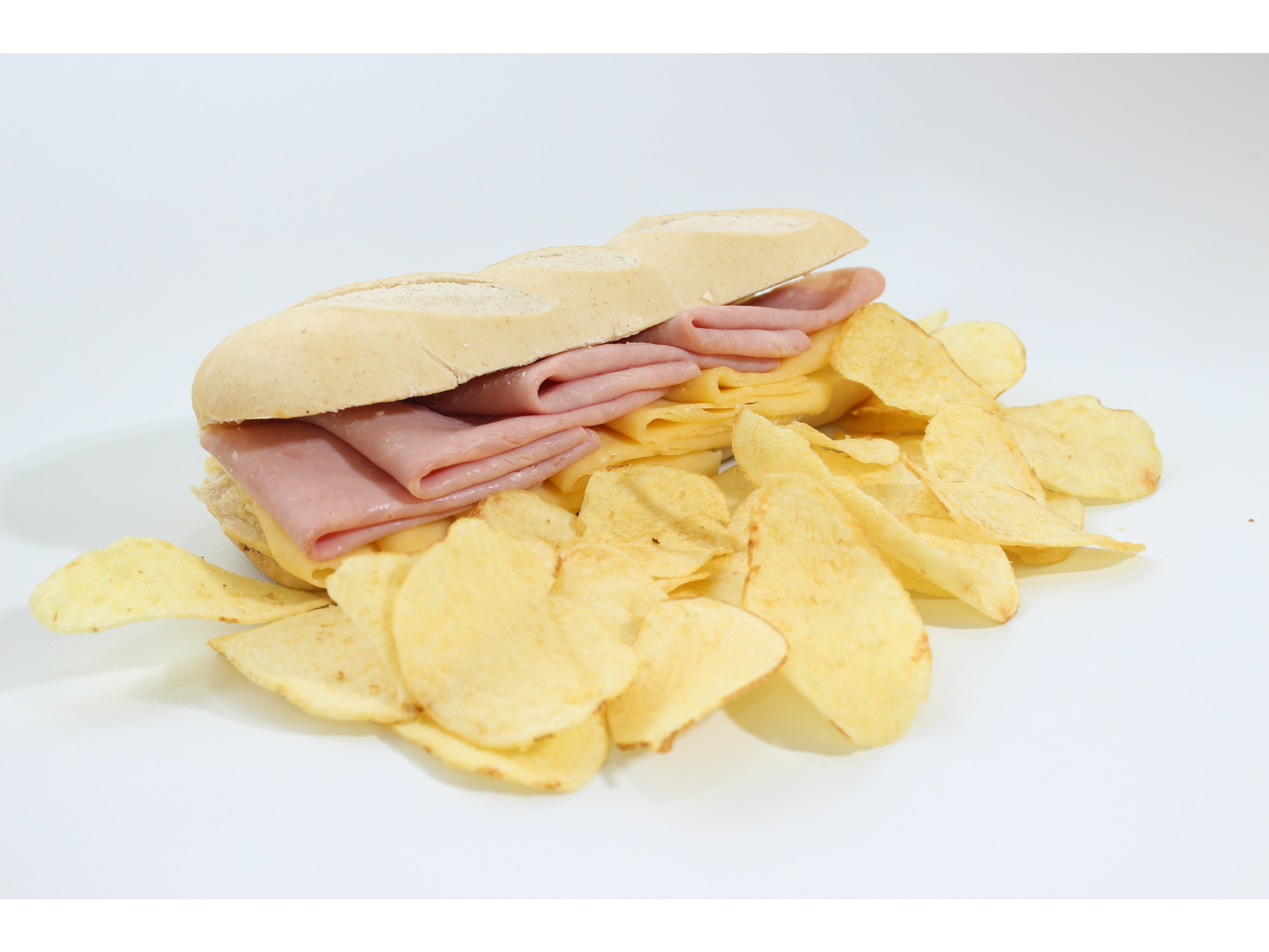 PAN DE CAMPO JAMÓN COCIDO/ SALAME