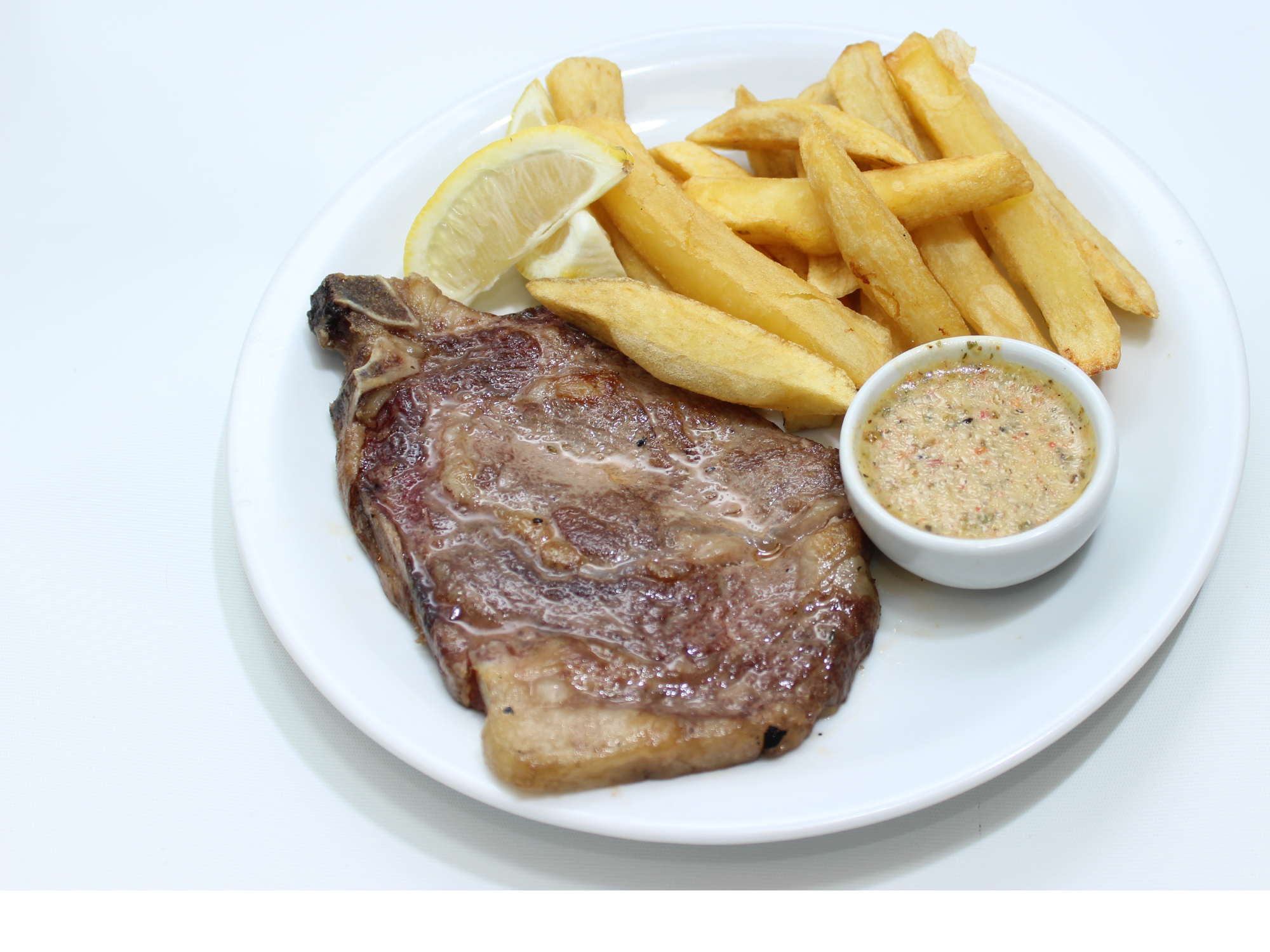 COSTELETA CON PAPAS