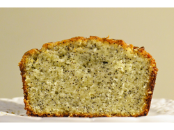 BUDIN DE LIMÓN Y AMAPOLAS