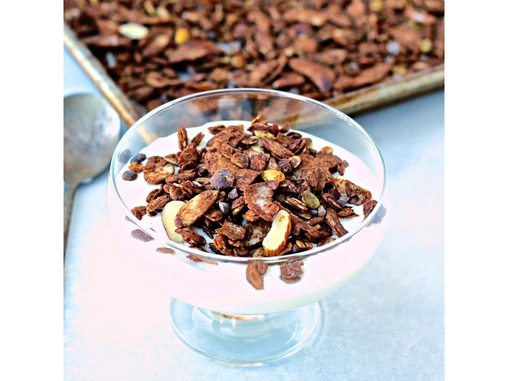 GRANOLA CON ALMENDRAS