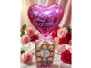 Bombones Ferrero Rocher en caja de cristal con globo metalizado (Copia)