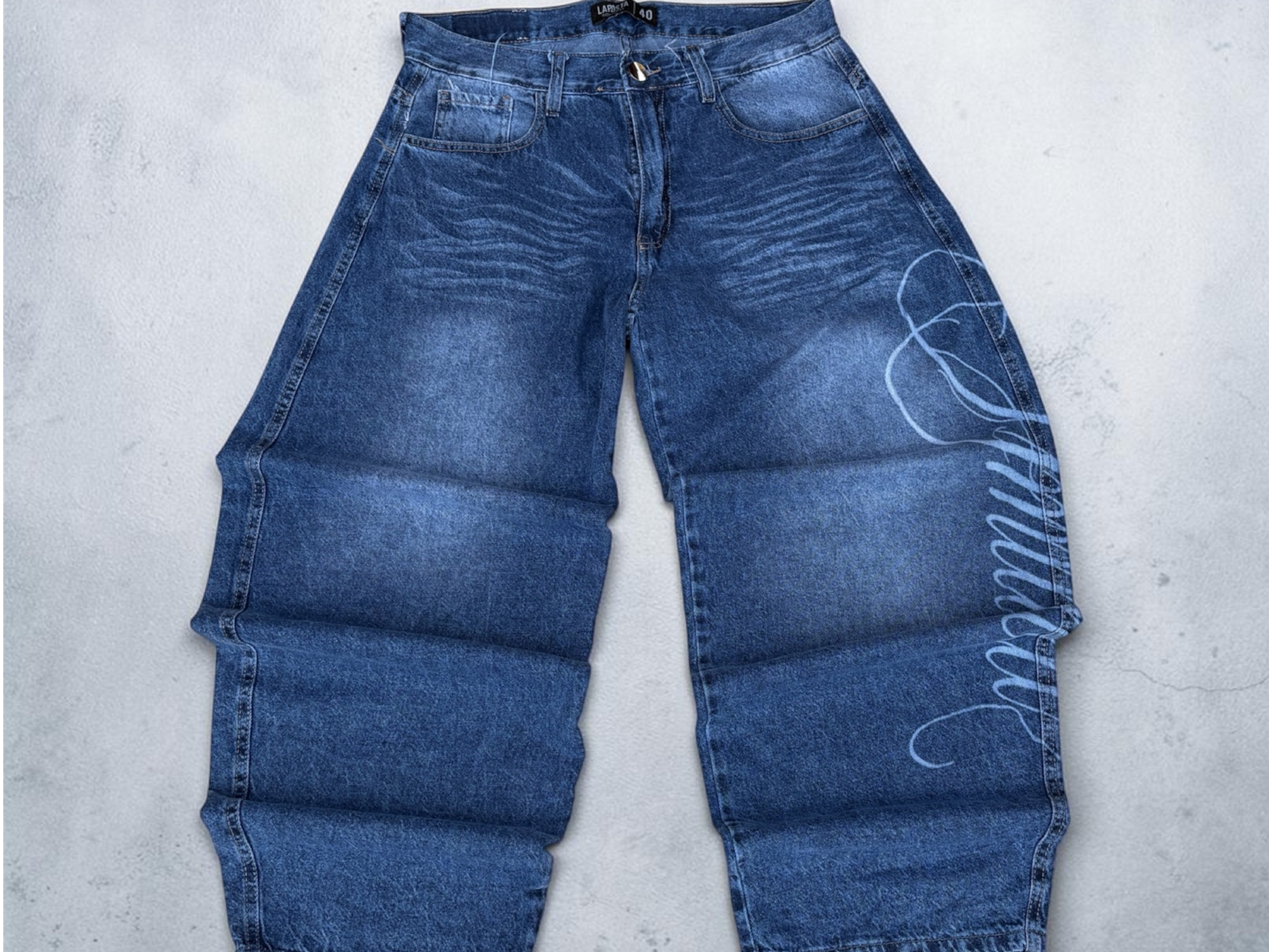 Baggy Lacer blue