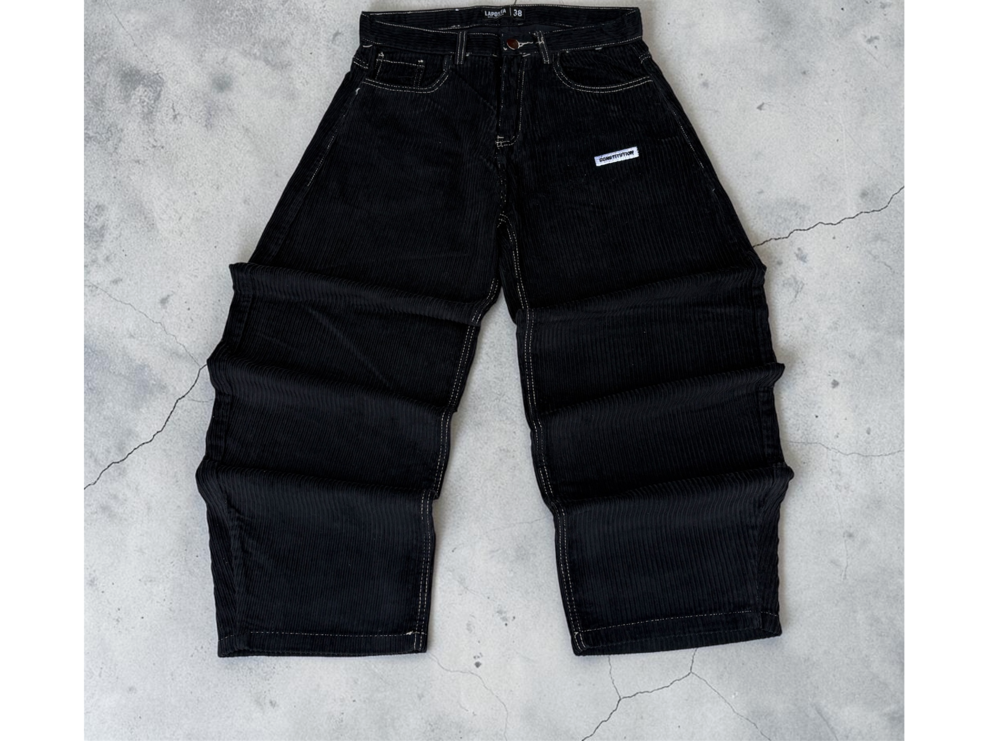 Baggy Corderoy black