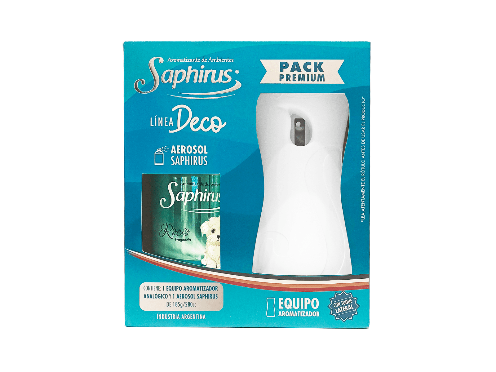 Pack Deco Equipo + Aerosol Saphirus