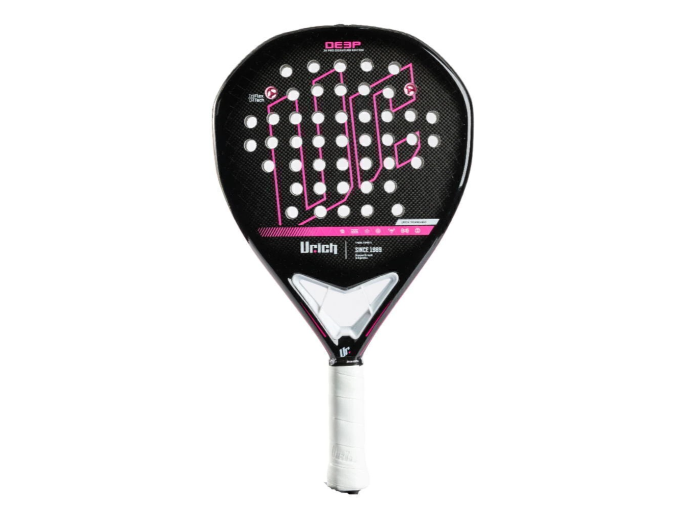 Paleta Urich Deep Carbon 3K Flex Tech 24