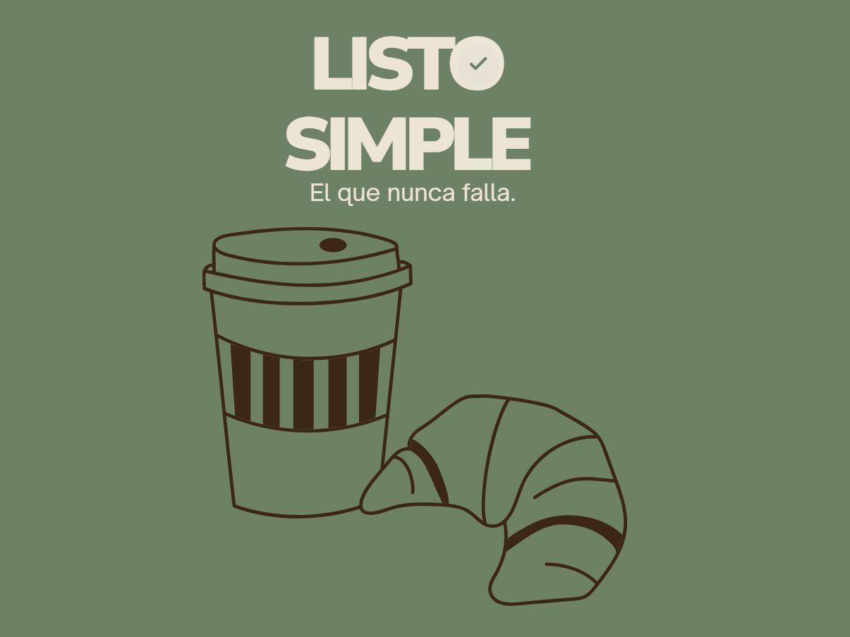 LISTO SIMPLE ✔
