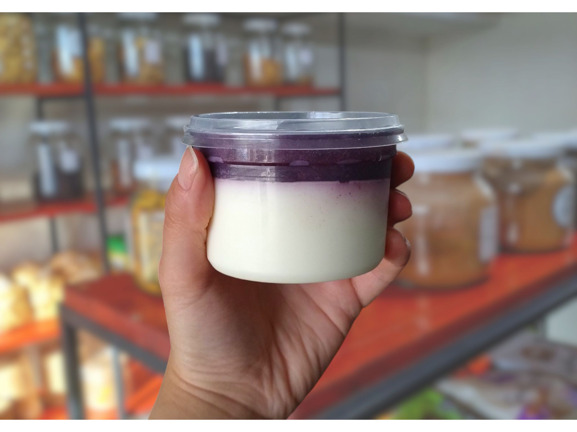 Yogurt firme c/ frutas