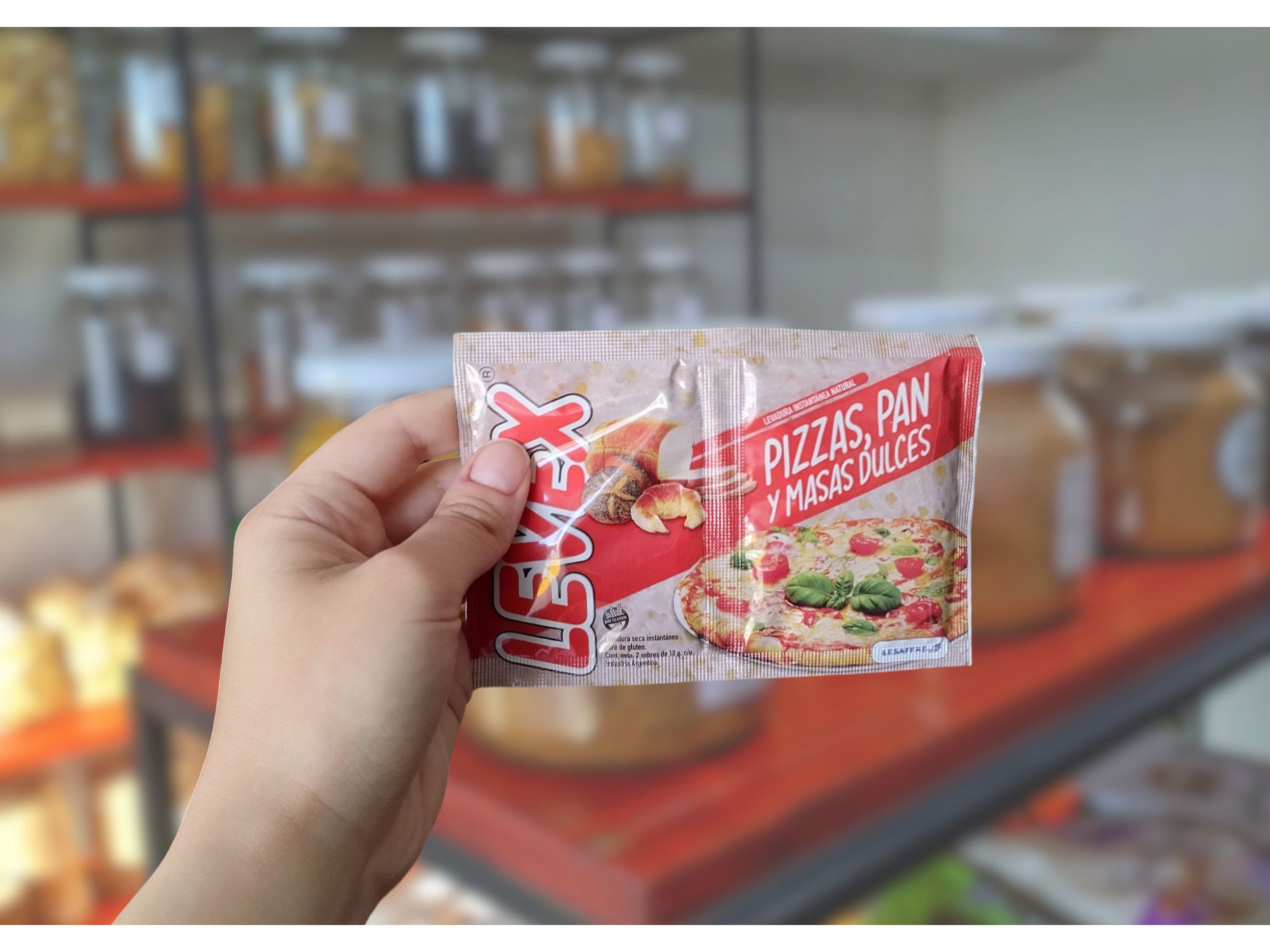 Levadura en polvo Levex