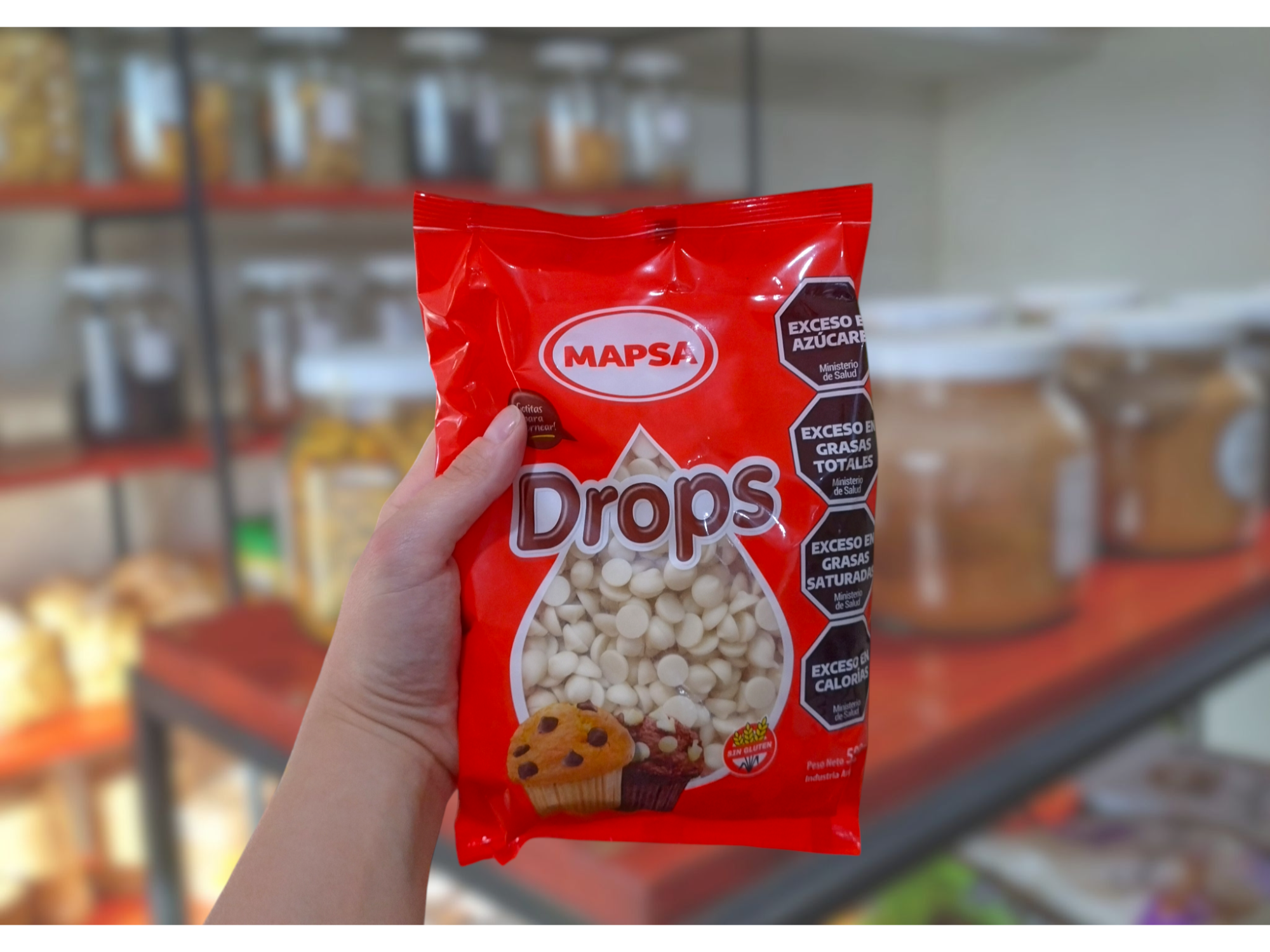 Chips de chocolate Mapsa 500gr