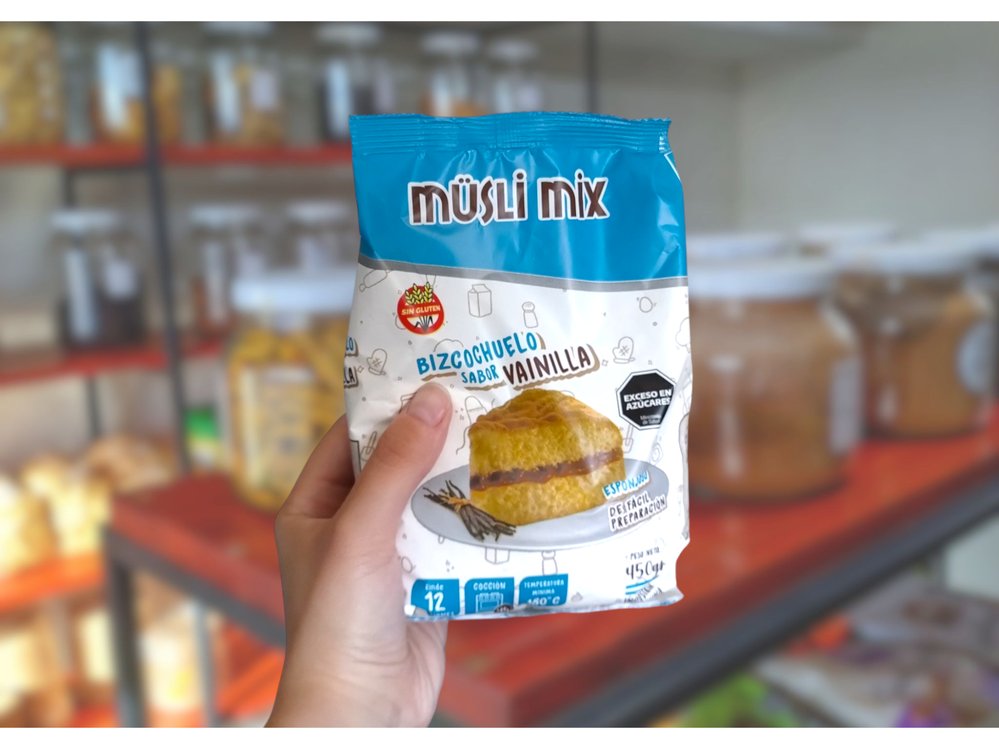 Premezcla bizcochuelo Muslimix