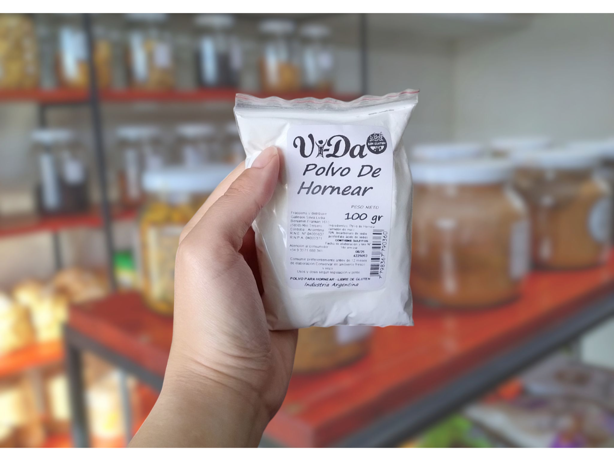 Polvo de hornear Vida