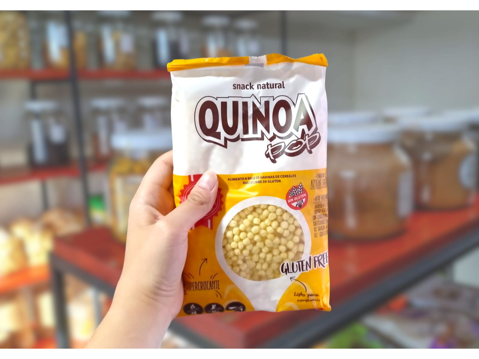 Quinoa pop 80 gr