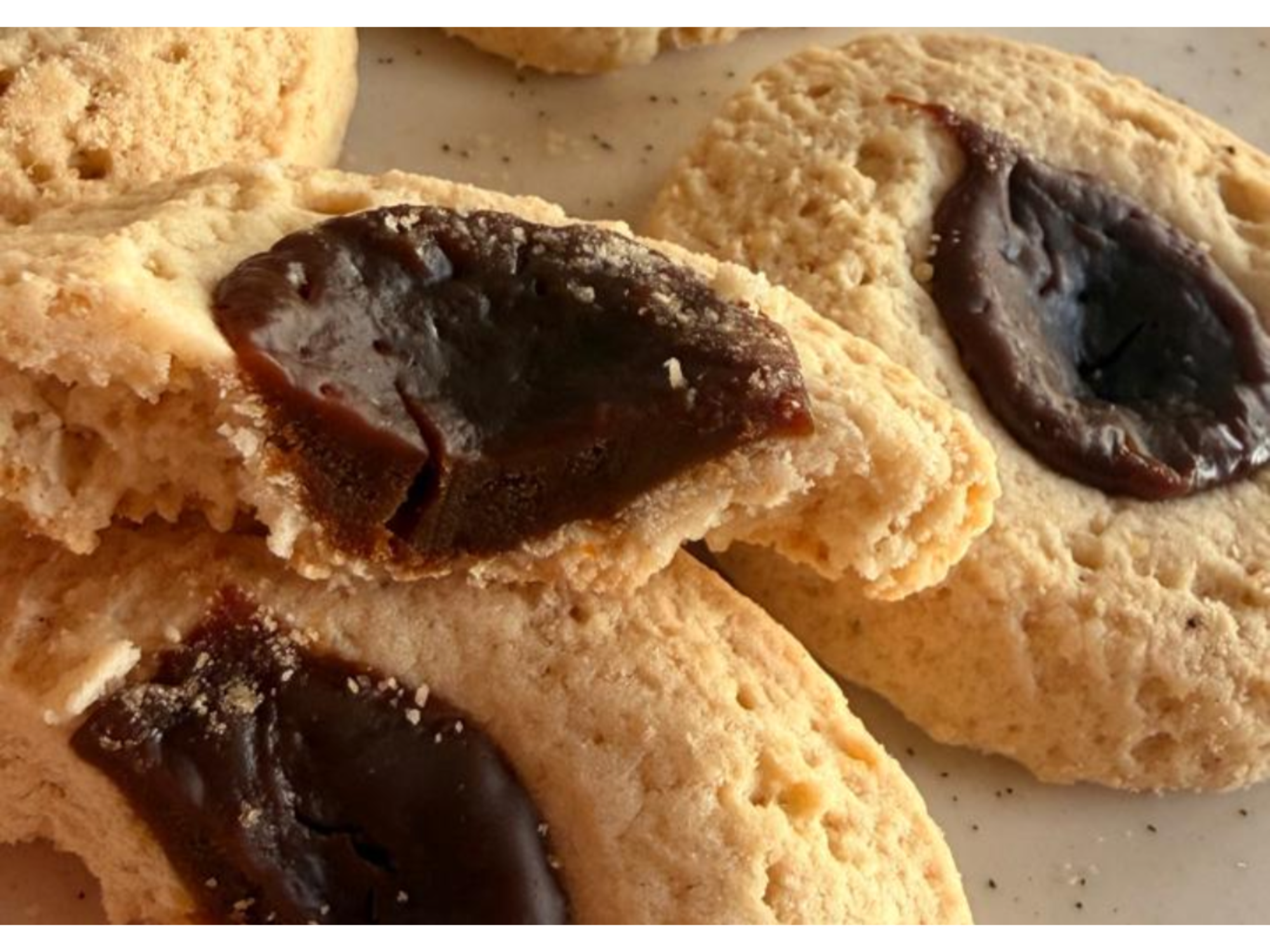 Pepas con dulce de leche
