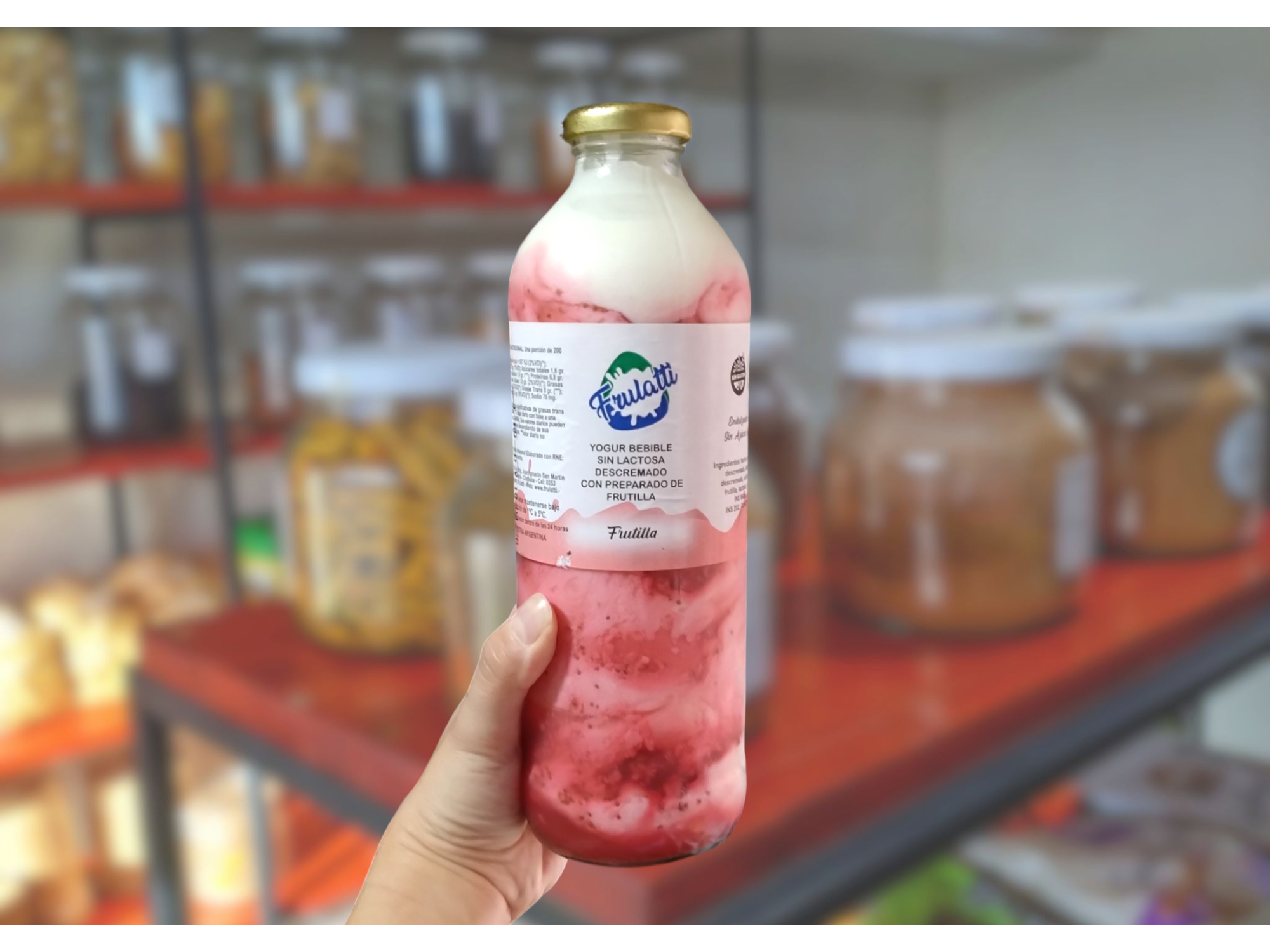 Yogurt bebible c/ frutas 960 cc