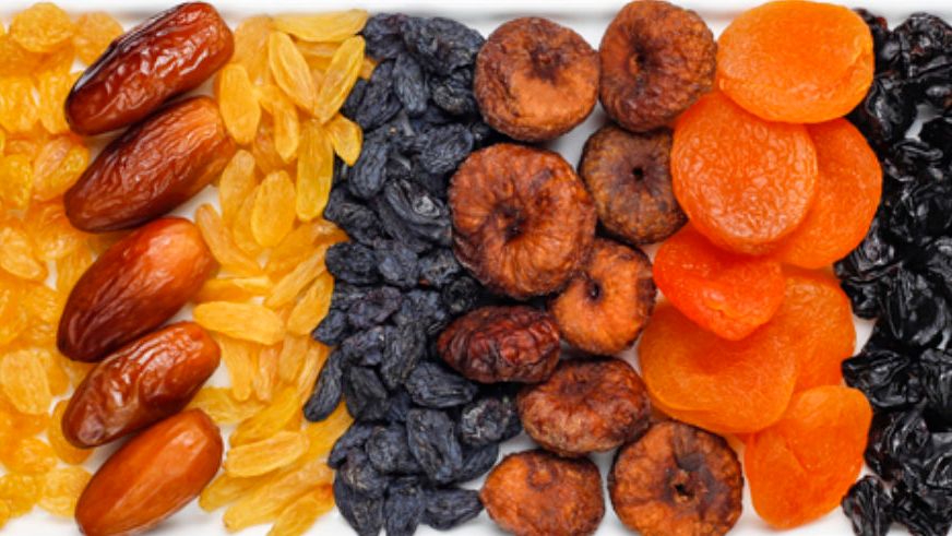 FRUTOS DESHIDRATADOS Y GLASEADOS