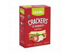 Crackers de garbanzos sabor capresse