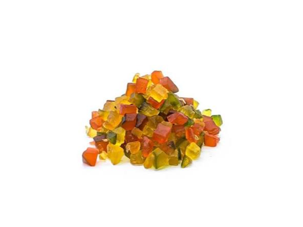 Fruta abrillantada