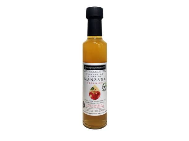 Vinagre de sidra de manzana orgánico "Pampa gourmet" 250cm3
