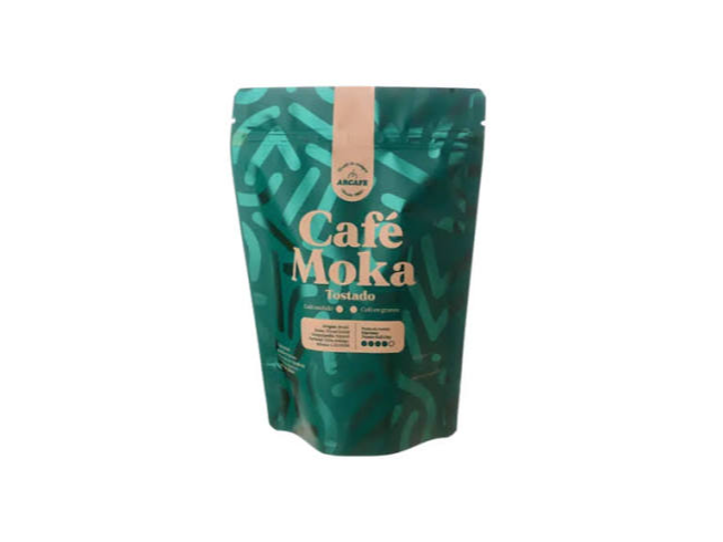 Café Moka tostado y molido 250gr