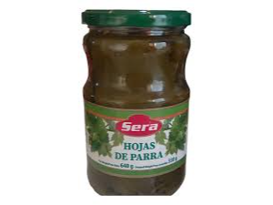 Hojas de parra en conserva 640gr